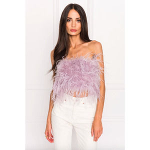 LaMarque Zaina Feather Bustier Top
